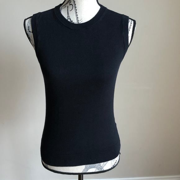 J. Crew Sleeveless Cotton Jackie Shell Top XS - Picture 5 of 8